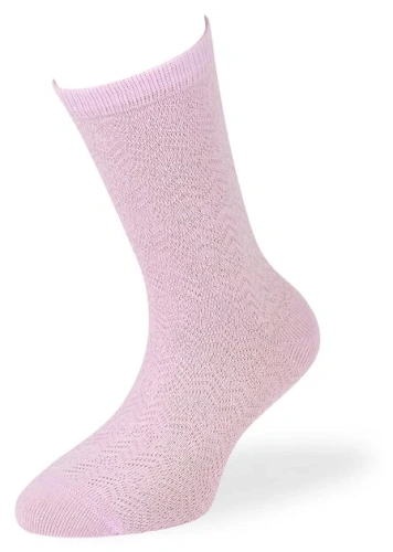 OMSA носки детские ажур 22A02 rosa chiaro р.27-30